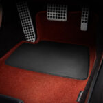 Aston Martin Floor Mat RHD 2 Piece Set (DB9, DBS, Vantage) in Red