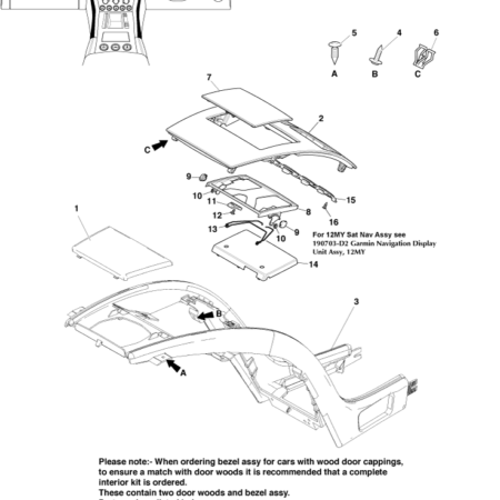 Early DB9 Console and Switches | Aston Martin