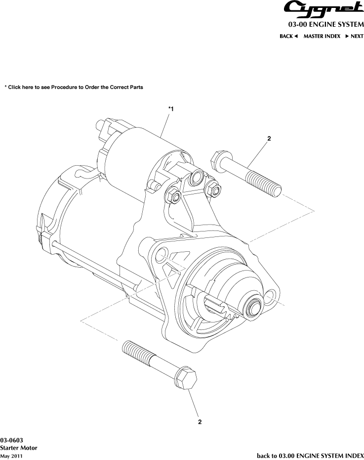 Starter Motor Aston Store