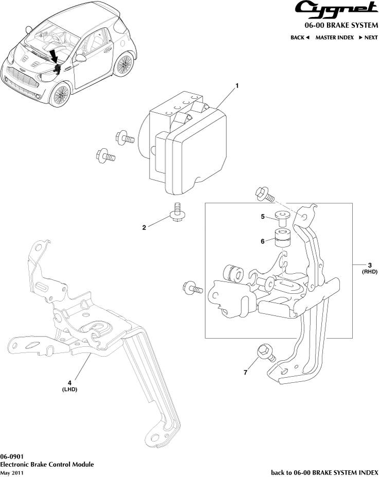 Electronic Brake Control Module Aston Store