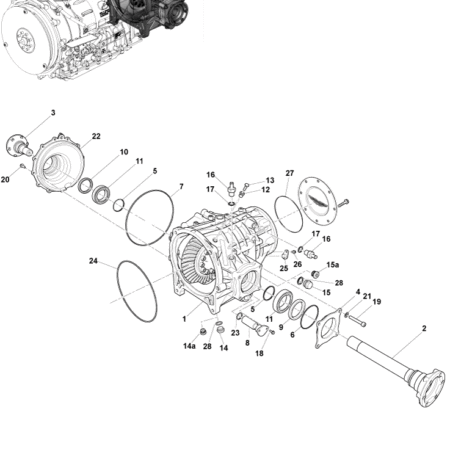 Rapide Automatic Transaxle (Differential)