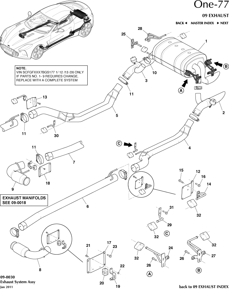 Aston Store Exhaust System Assembly Aston Store