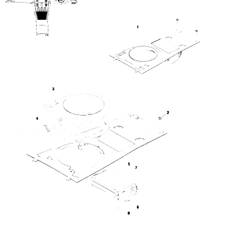 V8 Vantage Console Panel, Centre, Low, Ashtray (Manual)