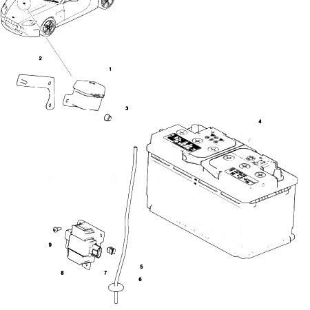 V12 Vantage Battery and Jumpstart System