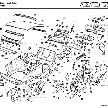 DB7 i6 (95) Body Panels