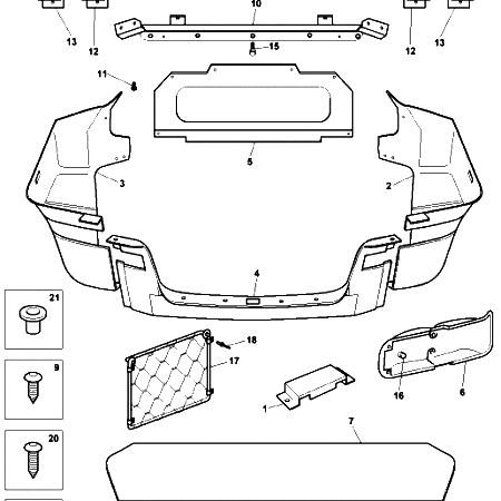 DB7 i6 (95) Trunk Casing and Mats