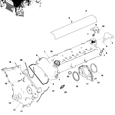 V12 Vantage Engine Sealing