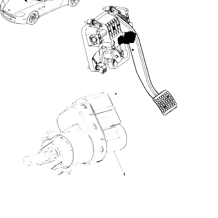 V8 Vantage Brake Stop Lamp Switch (RHD)