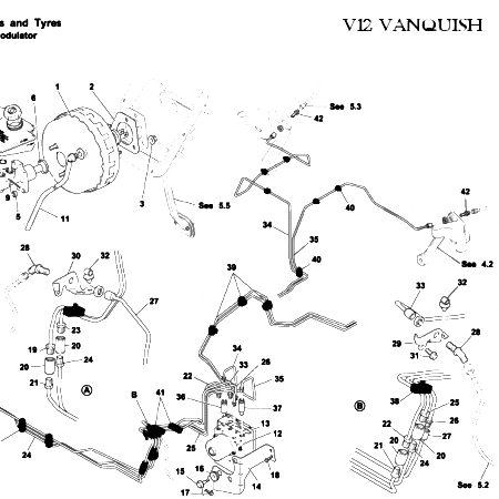 Vanquish 1st Gen Brake Booster and Modulator
