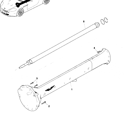 DBS V12 Transmission Parts