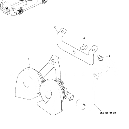V12 Vantage Horn System