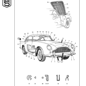 DB5 Body Parts | Front, Rear and Side