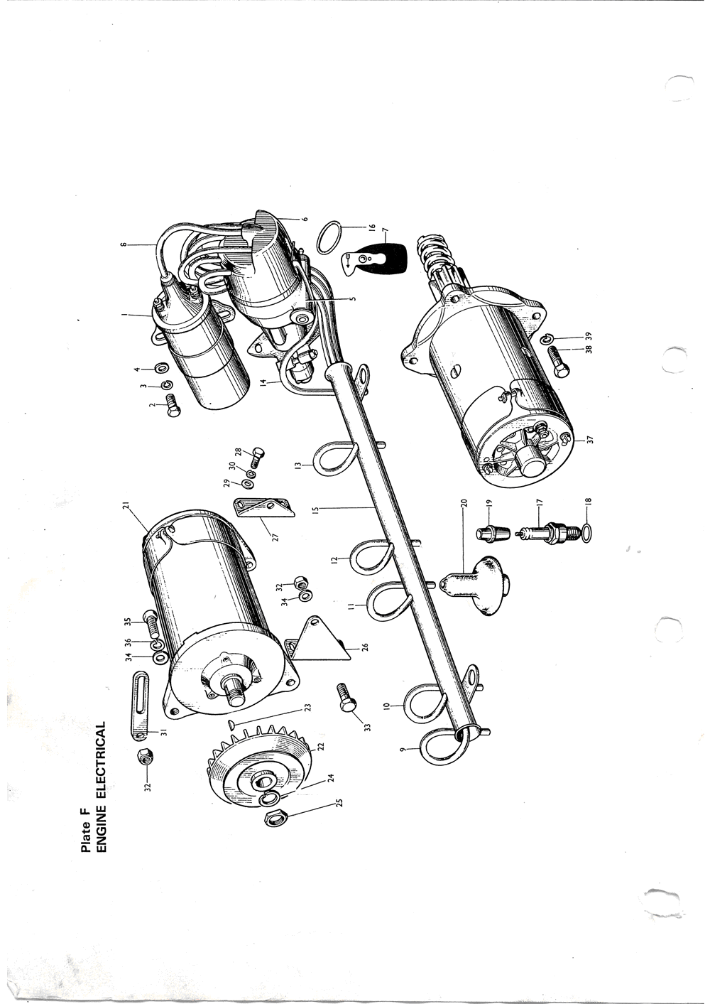 DB4 Engine Electrical Parts