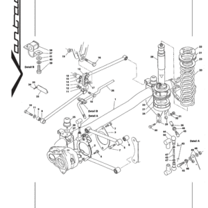 90's V8 Vantage Rear Suspension