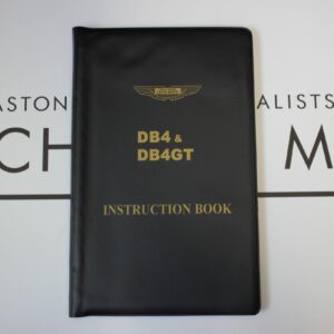 Aston Martin DB4 Owner's Manual
