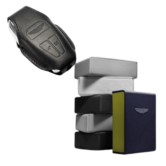 Custodia In Pelle Per Portachiavi Aston Martin DB11, Custodia Per Portachiavi Di Lusso Adatta Per DB9 DB12 DBX DBS Vantage, Accessori Aston Martin, Pelle Fatta A Mano - Italia - Foto 7