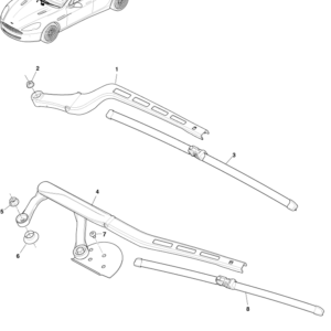 Rapide Wiper Blade Assembly (2012)