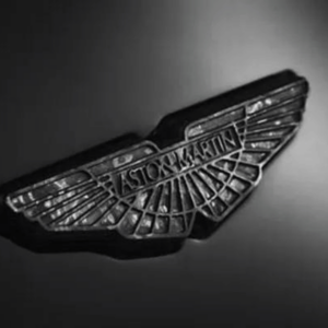 Aston Martin Vanquish Carbon Fibre Bonnet Wings Badge