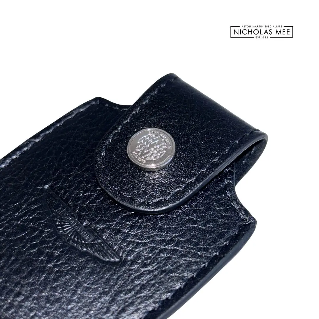 【純正品】Aston Martin DBX レザーキーポーチ Key-Pouch-black-DBX-MY83-83-