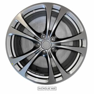 Front Wheel (19 Inch) in Liquid Silver for Aston Martin V12 Vantage