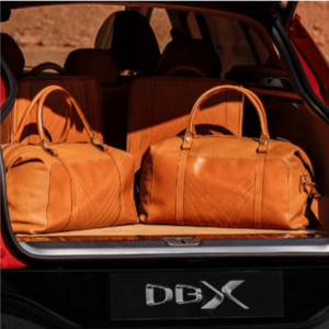 Aston Martin DBX 4 Piece Luggage Set in Tan