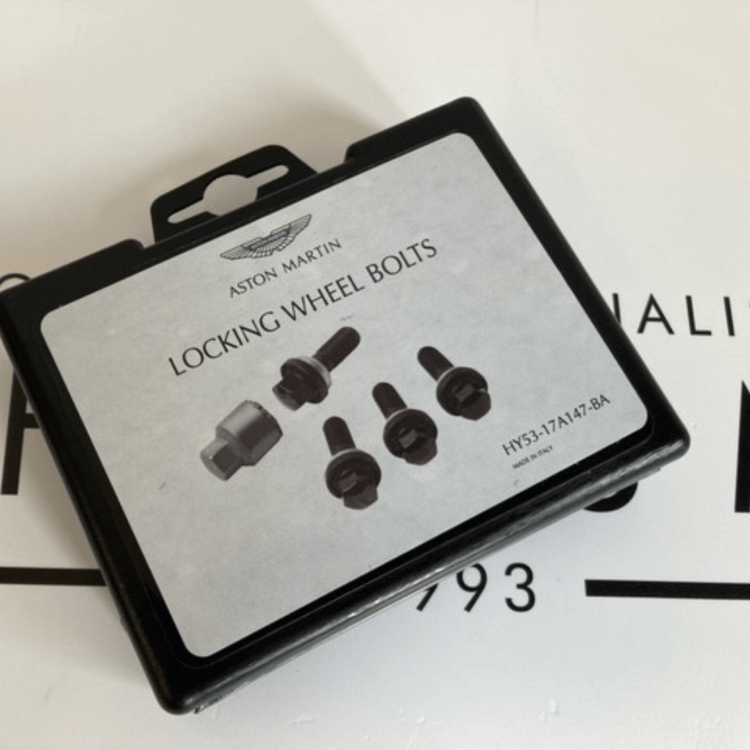 Aston Martin Locking Wheel Bolt Set For Db11, Dbs Superleggera And Vantage Aston Store
