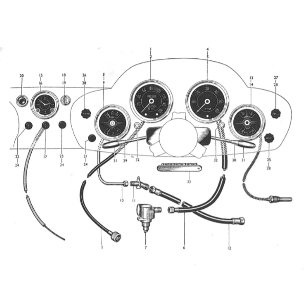 DB4 Instruments and Control Parts