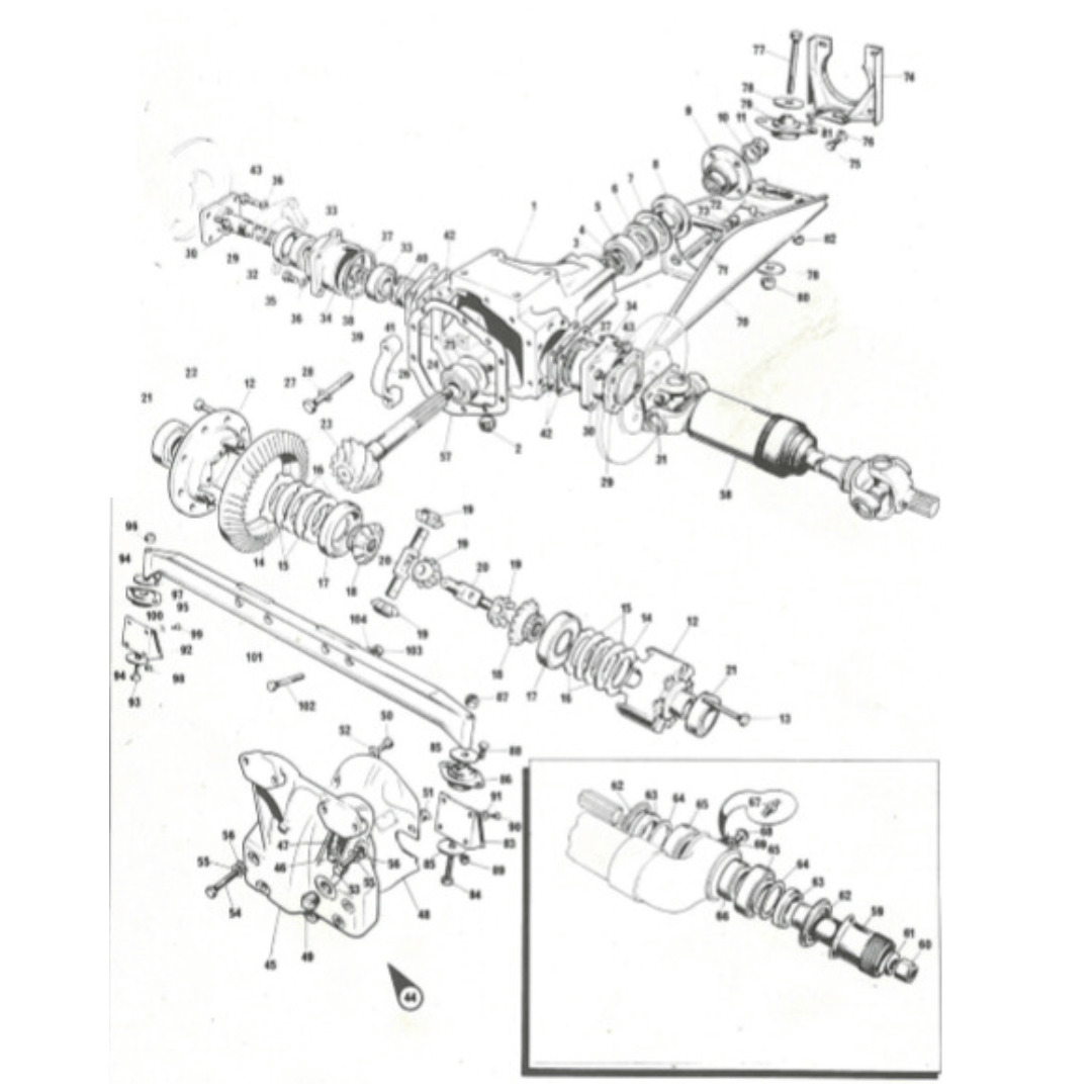 DBS Hypoid Unit Parts