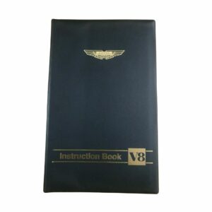 Aston Martin AMV8 Instruction Handbook