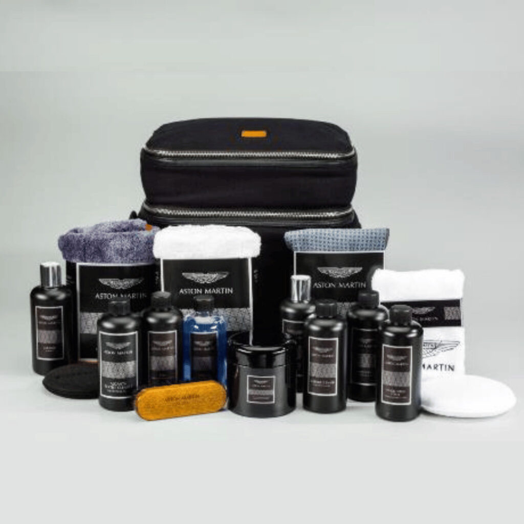Aston Martin Clean and Care Kit is the perfect kit to help clean your care ahead of the winter months