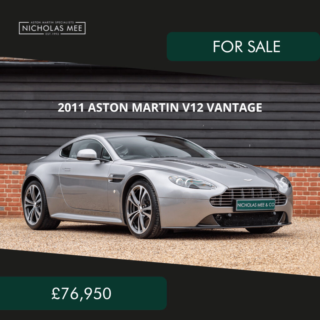 2011 Aston Martin V12 Vantage For Sale
