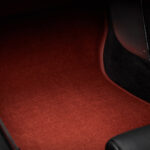 Aston Martin Floor Mat LHD 2 Piece Set (DB9, DBS, Vantage) in red