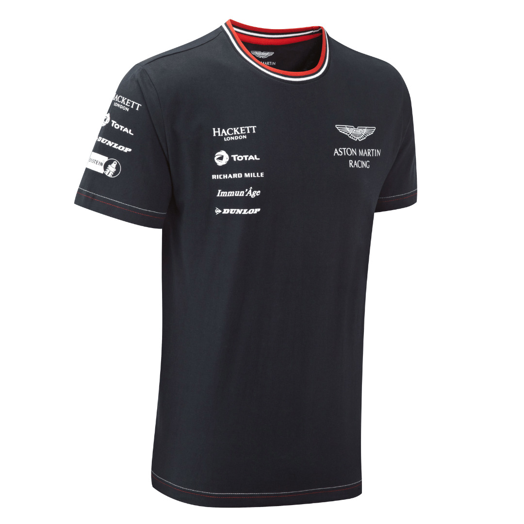 Aston Martin Racing Black T-Shirt (Mens XL Clothing)