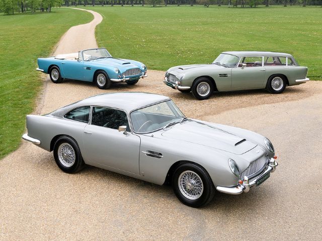 Collection of Aston Martin DB5 Vantage Vehicles