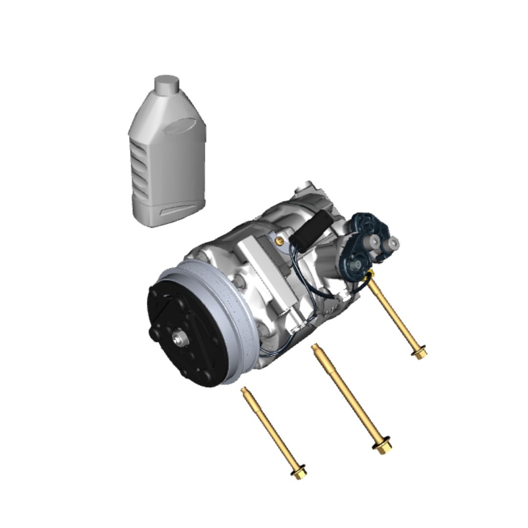 DB11 V8 Engine Aircon Compressor Parts