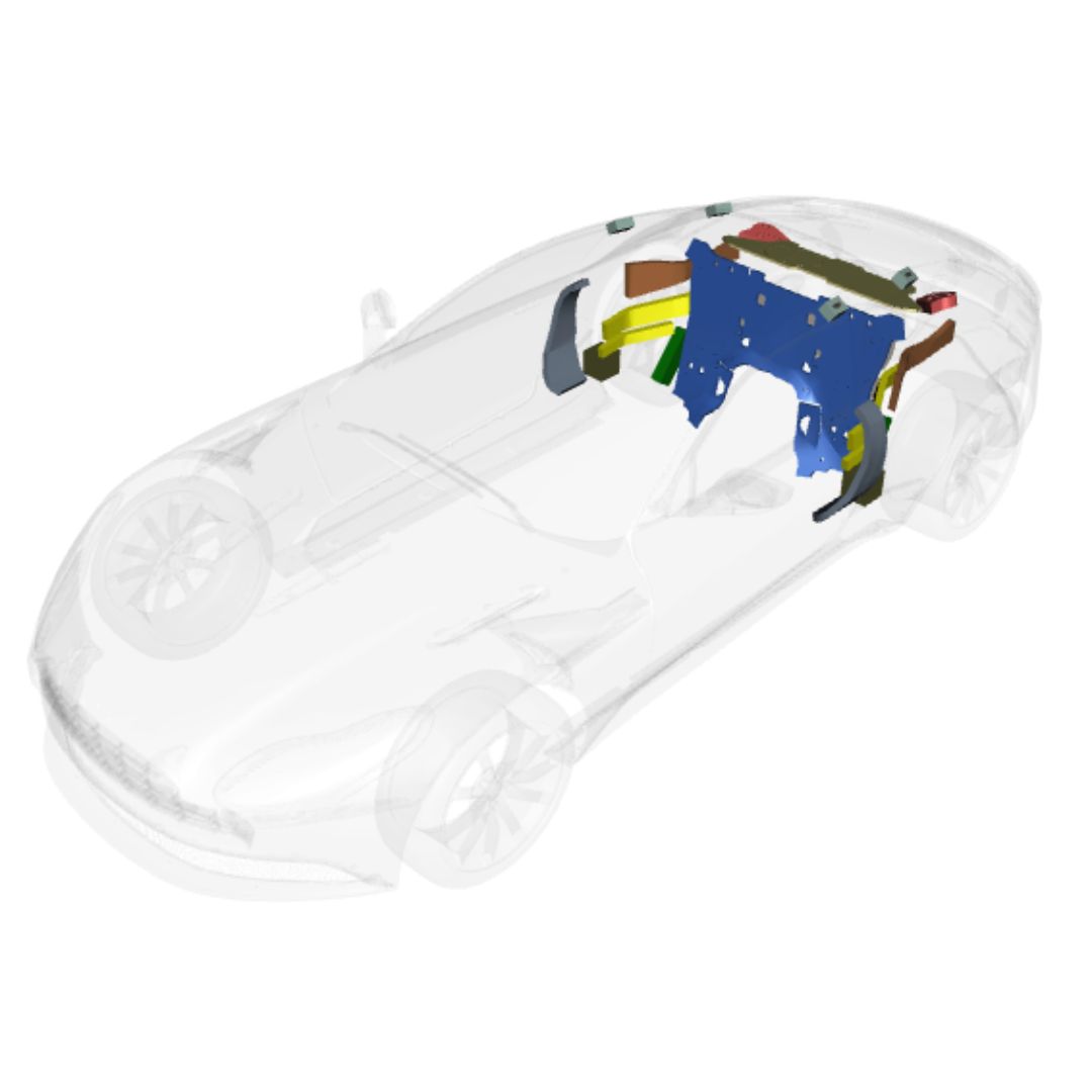 DB11 Coupe Rear Insulation Parts