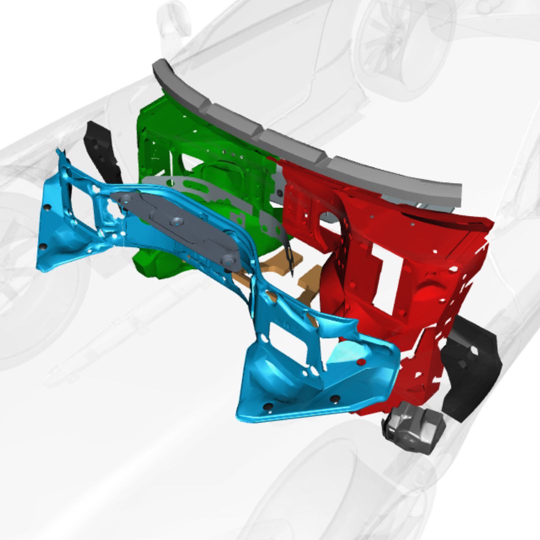 DB11 Volante Front Insulation Parts