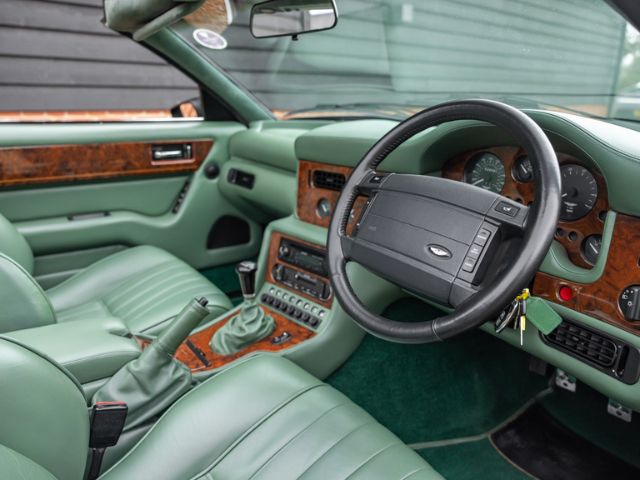 Interior of the 1992 Aston Martin 6.3 Litre ‘Wide Body’ Virage Volante car 