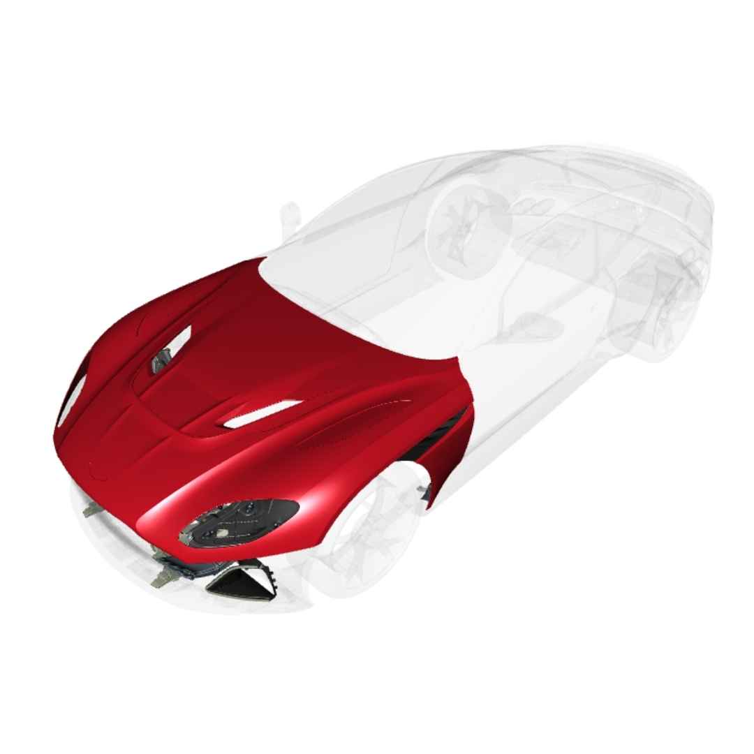 DBS Superleggera Coupe Front End Parts - Aston Store