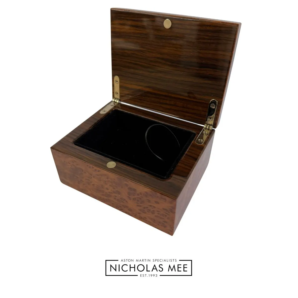 Aston Martin Logo Handmade Wooden Box | Aston Store