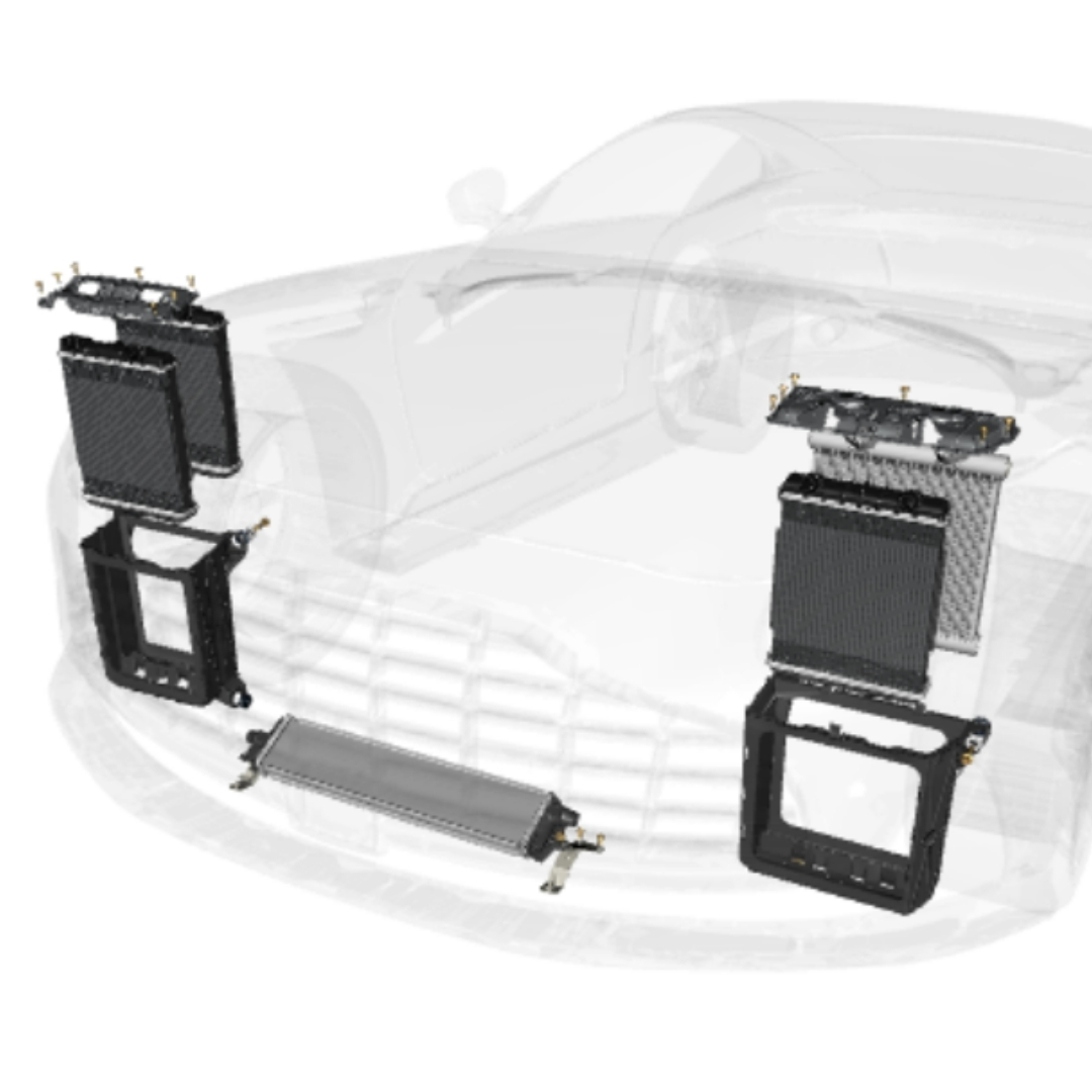 Pipistrel Engine Radiator DB12 Engine Cooling System | Aston Martin | Aston Store